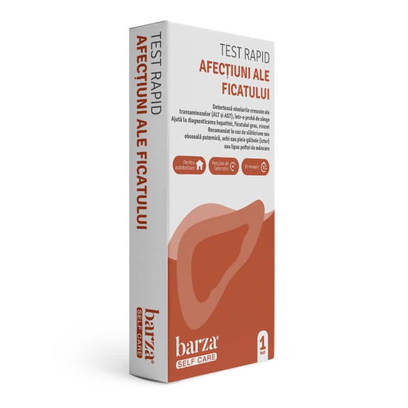 Test rapid afecțiuni ale ficatului, pentru autotestare